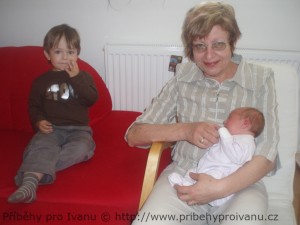 Ivana s dětmi