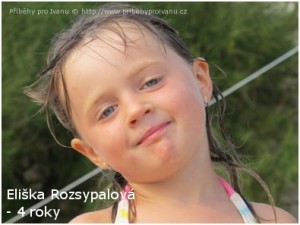 Eliška Rozsypalová - 4 roky, portrét